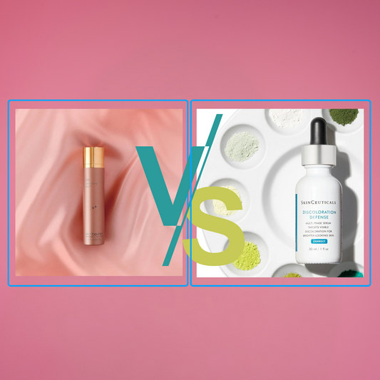 Battle of the Serums: Skinceuticals Discoloration Defense vs. Skinbetter Science Even Tone