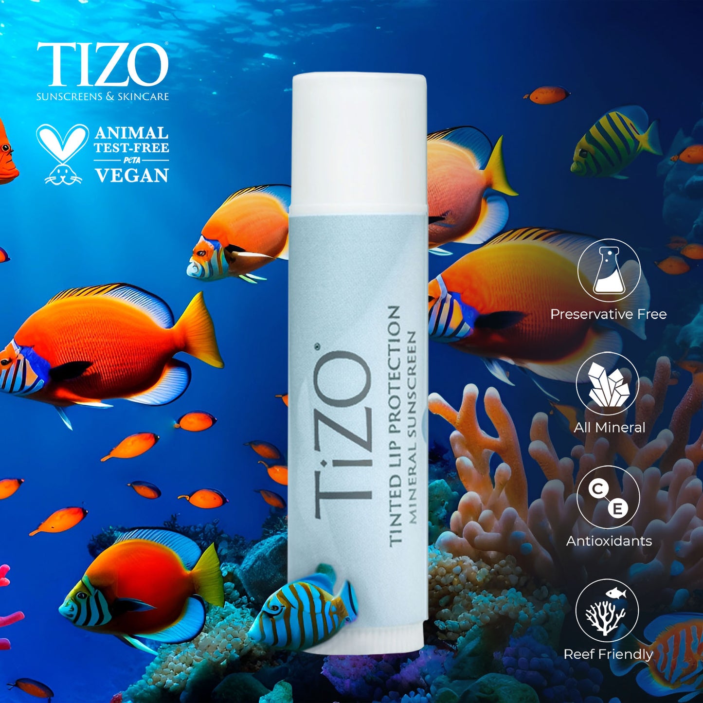 TiZO : Protection des lèvres LipTect SPF 45