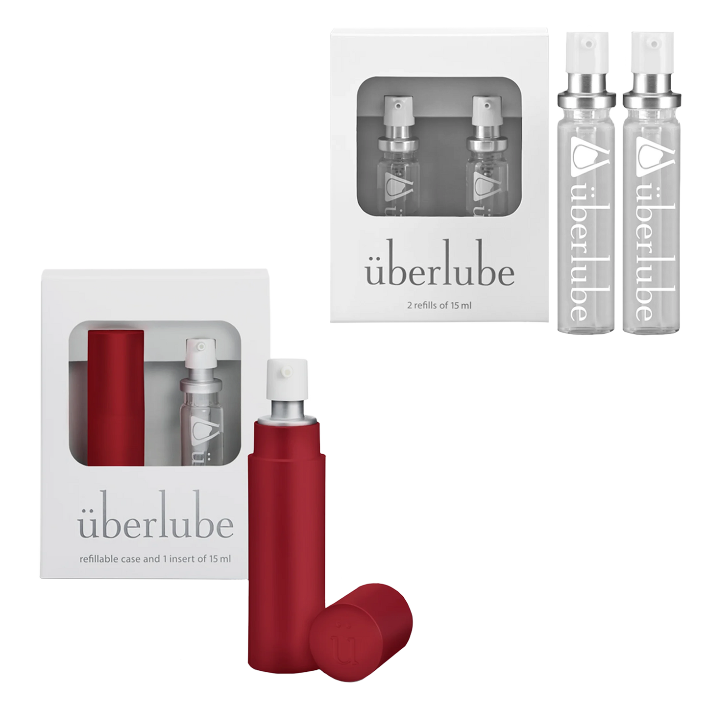 Uberlube : Coffret de produits essentiels de voyage Überlube